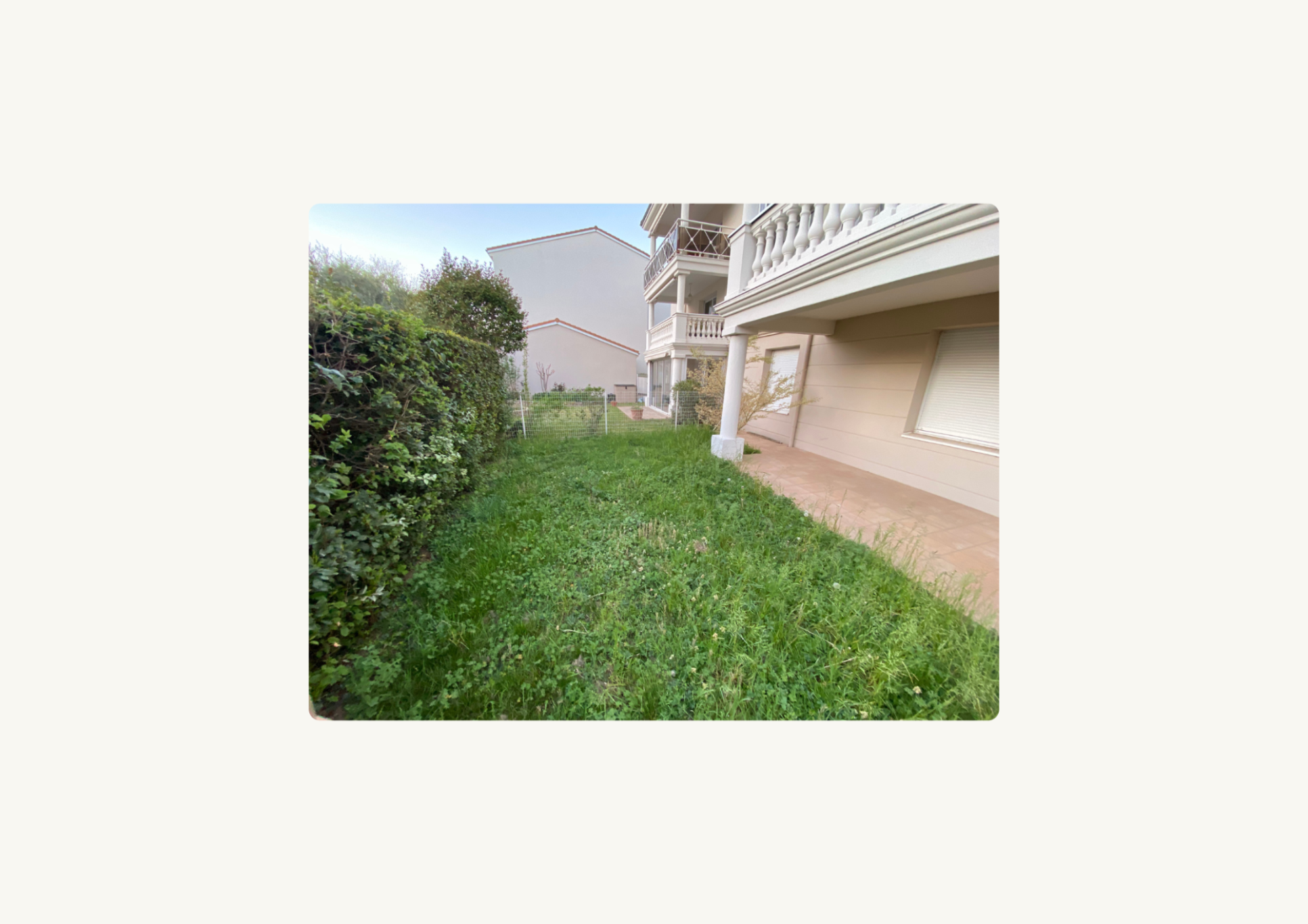 Avant - Tonte de pelouse / Guilherand-Granges (07500)